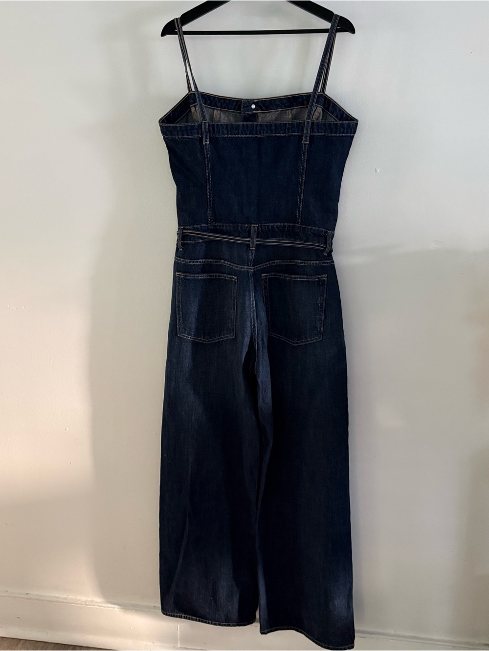 Zara Dark Blue Denim Jumpsuit - Picture 11 of 15